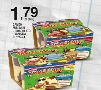 Sigma Cameo Muu Muu Cioccolato 500 G(ml) offerta