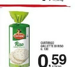 Sigma Curtiriso Riso Gallette Biologiche 130 G(ml) offerta