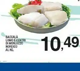 Sigma Baccala Lomo E Centri I Merluzzo Nordico offerta