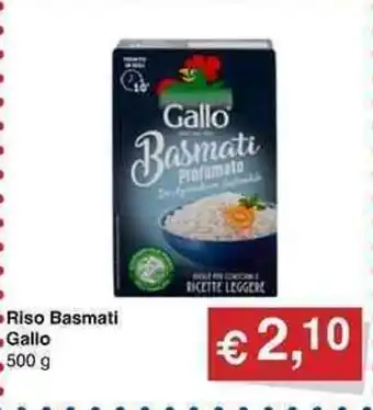 Muroli Formaggi Riso Basmati .Gallo 500 g offerta