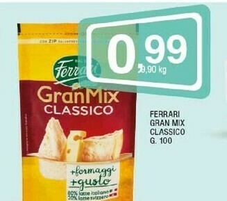 Sigma Ferrari Gran Mix Classico 100 G(ml) offerta
