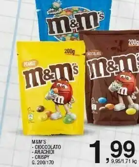 Sigma M&M's - M&M's Chocolate 200 G(ml) offerta
