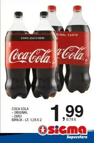 Sigma Coca Cola Original/ Zero offerta