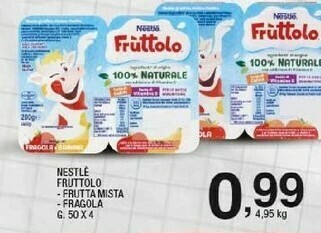 Sigma Nestlè Fruttolo Go! Fragola offerta