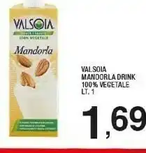 Sigma Valsoia Base Mandorla Nocciola 100% Vegetale offerta