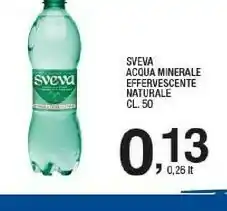 Sigma Sveva Acqua Minerale Effervescente Naturale offerta