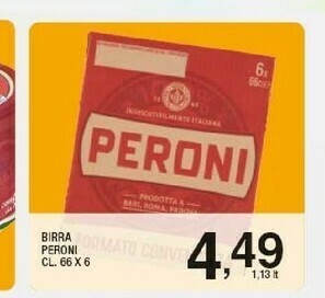 Sigma Peroni Birra offerta