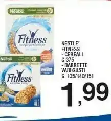 Sigma Nestlè Fitness Cereali 375 G(ml) offerta