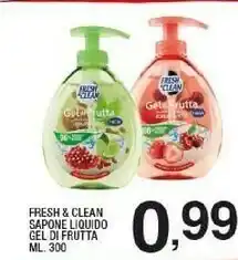 Sigma Fresh & Clean Palmolive IT05463A Sapone 300 Ml Sapone Liquido offerta