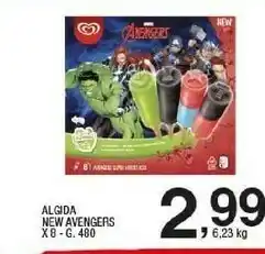 Sigma Algida New Avengers 480 G offerta