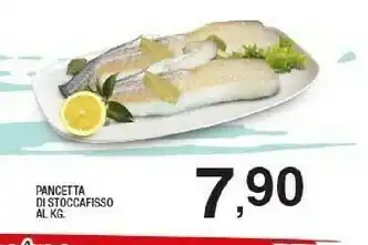 Sigma Pancetta Di Stoccafisso offerta