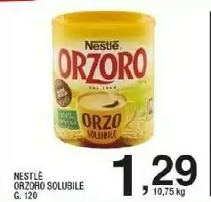 Sigma Nestlè Nestle Orzoro Solubile offerta