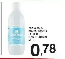 Sigma Granarolo Bonta Leggera Latte UHT 1.2% Di Grasso offerta