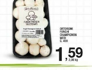 Sigma Ortoromi Funghi Champignon Medi offerta
