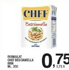 Sigma Parmalat Besciamella Pronta Per Cucinare Chef offerta