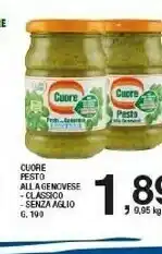 Sigma Cuore Pesto Alla Genovese Classico offerta