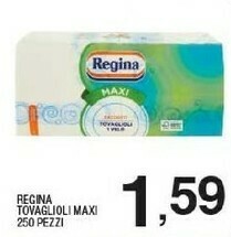 Sigma Regina Tovaglioli Maxi offerta