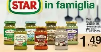 Sigma Star GranPesto Alla Genovese Tigullio 190 G(ml) offerta