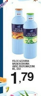 Sigma Felce Azzurra Bagnoschiuma offerta