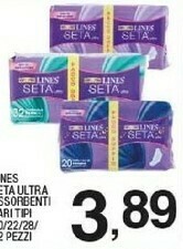 Sigma Lines Assorbenti Seta Ultra offerta