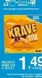 Sigma Kellogg's Krave Stix offerta