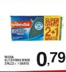 Sigma Vileda Glitzi Fibra Verde offerta