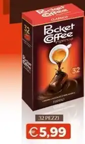 Mercatò Ferrero pocket coffee offerta