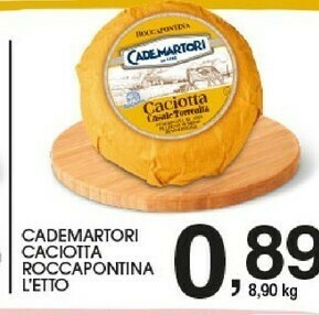 Sigma Cademartori Caciotta Roccapontina offerta