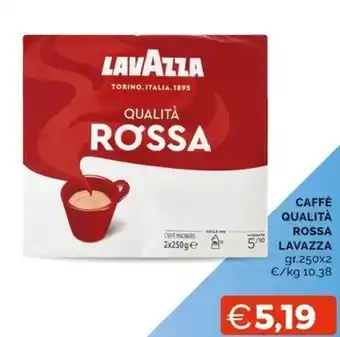 Mercatò Lavazza caffè qualità rossa offerta