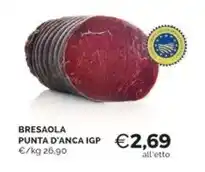 Mercatò Bresaola punta d'anca igp offerta