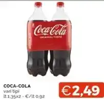 Mercatò Coca cola vari tipi offerta