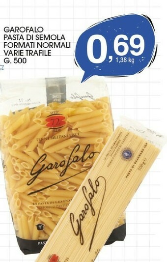 Sigma Garofalo Pasta Di Semola offerta