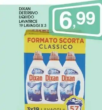 Sigma Dixan Detersivo Liquido Lavatrice offerta
