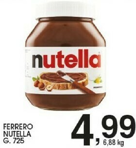 Sigma Ferrero Nutella offerta