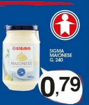 Sigma Sigma - Maionese offerta