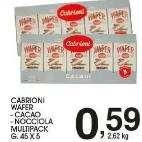 Cabrioni Signor Wafer Cacao