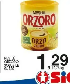 Nestlè Orzoro 120 G(ml)