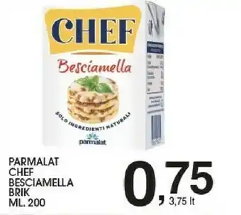 Sigma Parmalat Besciamella Pronta Per Cucinare Chef 200 G(ml) offerta