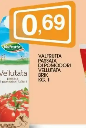 Sigma Valfrutta Passata di pomodoro offerta