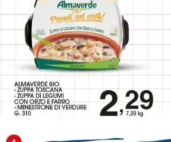 Sigma Almaverde Bio - Zuppa Di Legumi Con Orzo E Farro offerta
