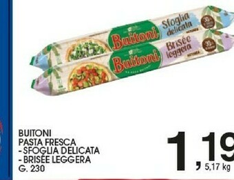 Sigma Buitoni Pasta sfoglia offerta