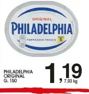 Sigma Mondelez - Philadelphia Classico Formaggio Fresco offerta