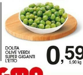 Sigma Dolita Olive Verdi Super Giganti offerta