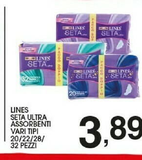 Sigma Lines Seta Ultra Assorbenti offerta