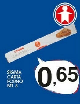 Sigma Sigma Carta Forno offerta