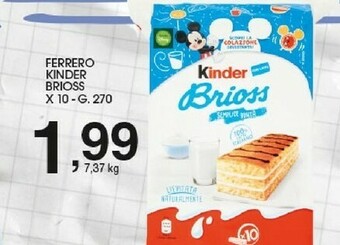 Sigma Ferrero Kinder Brioss offerta