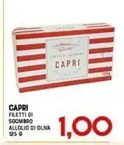 Gran Risparmio Capri Filetti Di Sgombro All'olio Di Oliva offerta