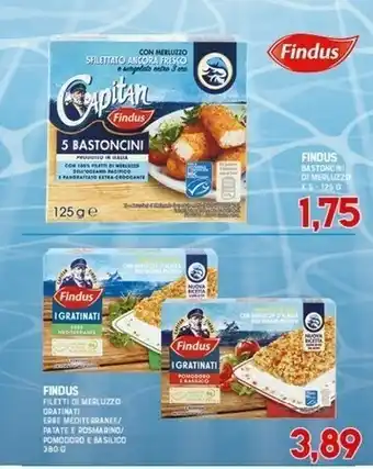 Gran Risparmio Findus Bastoncini Di Merluzzo offerta
