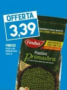 Gran Risparmio Findus Pisellini Primavera offerta