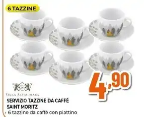 Expert Servizio tazzine da caffe saint moritz offerta